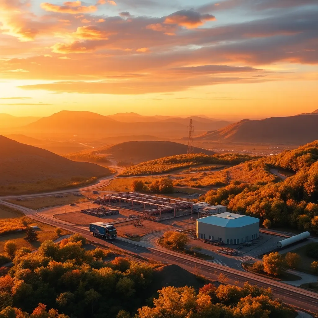 Green Hydrogen Plant in operation